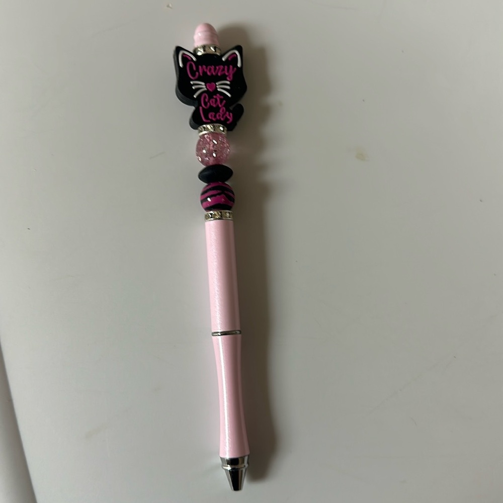 Crazy cat lady ink pen